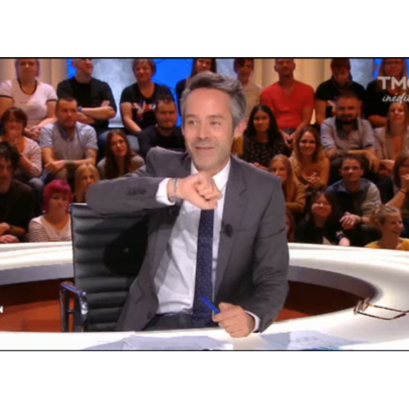 Yann Barthès dans "Quotidien" sur TMC le 13 septembre 2017.