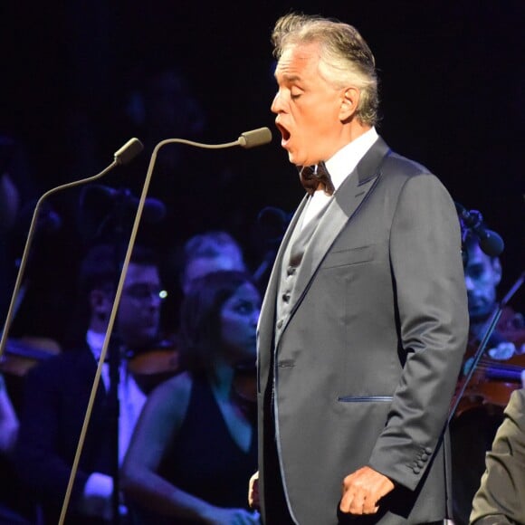 Andrea Bocelli en concert à Marbella le 27 aout 2017