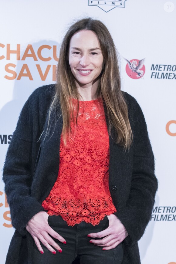 Vanessa Demouy lors de l'avant-première du film "Chacun sa vie" au cinéma UGC Normandie à Paris, France, le 13 mars 2017. © Olivier Borde/Bestimag