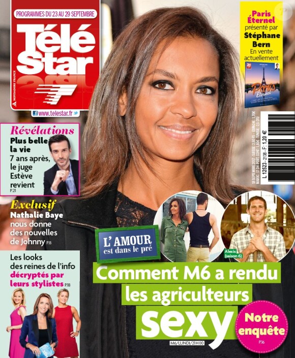 Couverture du magazine Télé Star en kiosques lundi 18 septembre 2017