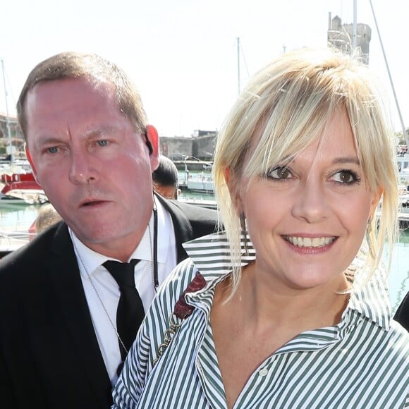 Flavie Flament - Photocall du téléfilm "La consolation" lors de la 19ème édition du Festival de la Fiction TV de la Rochelle, La Rochelle, le 15 septembre 2017. © Patrick Bernard/Bestimage