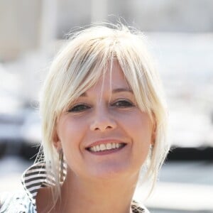 Flavie Flament et Lou Gable - Photocall du téléfilm "La consolation" lors de la 19ème édition du Festival de la Fiction TV de la Rochelle, La Rochelle, le 15 septembre 2017. © Patrick Bernard/Bestimage