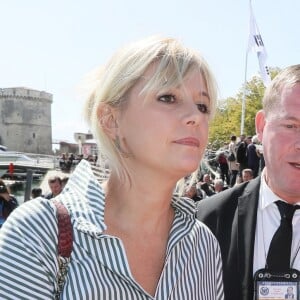 Flavie Flament - Photocall du téléfilm "La consolation" lors de la 19ème édition du Festival de la Fiction TV de la Rochelle, La Rochelle, le 15 septembre 2017. © Patrick Bernard/Bestimage