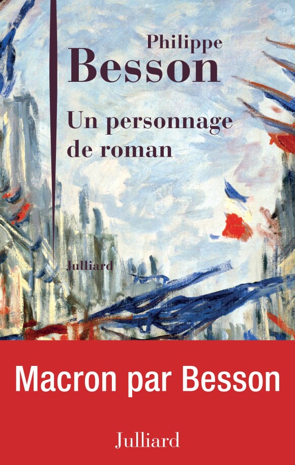 Un personnage de roman, par Philippe Besson (éditions Julliard)