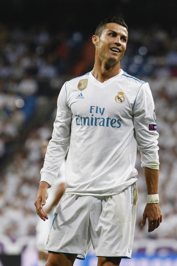 Cristiano Ronaldo lors du match de Champions League Real Madrid - Apoel Nicosie (3-0) au Stade Santiago Bernabeu à Madrid, le 13 septembre 2017.