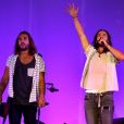 Semi-Exclusif - Concert d'adieu du groupe "Frero Delavega" (Jeremy Frerot et Florian Delavega) à Bordeaux. Le 10 juin 2017 © Patrick Bernard-Quentin Salinier / Bestimage