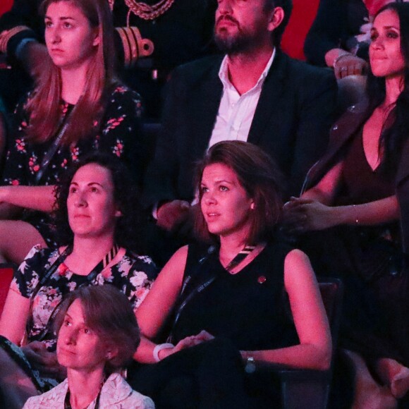 Meghan Markle a assisté le 23 septembre 2017 à la cérémonie d'ouverture des 3e Invictus Games fondés par le prince Harry, à Toronto, en compagnie de son ami Markus Anderson. Son boyfriend le prince Harry était installé dix-huit rangs devant elle, au côté de Melania Trump et derrière Justin Trudeau.
