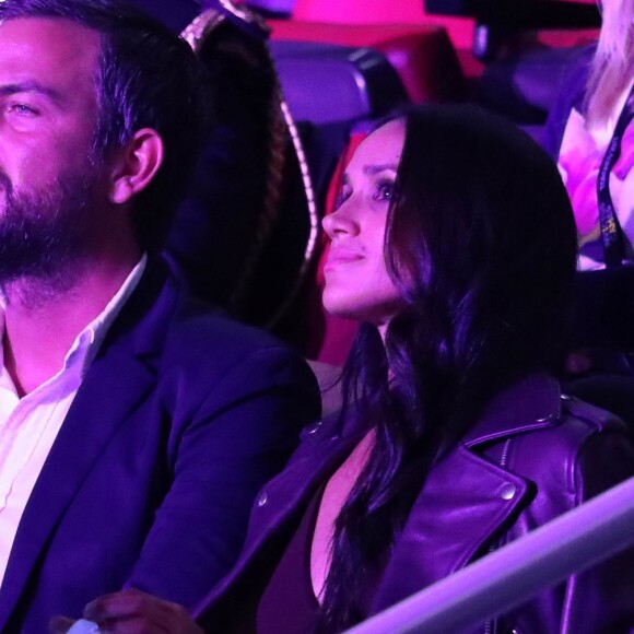 Meghan Markle a assisté le 23 septembre 2017 à la cérémonie d'ouverture des 3e Invictus Games fondés par le prince Harry, à Toronto, en compagnie de son ami Markus Anderson. Son boyfriend le prince Harry était installé dix-huit rangs devant elle, au côté de Melania Trump et derrière Justin Trudeau.