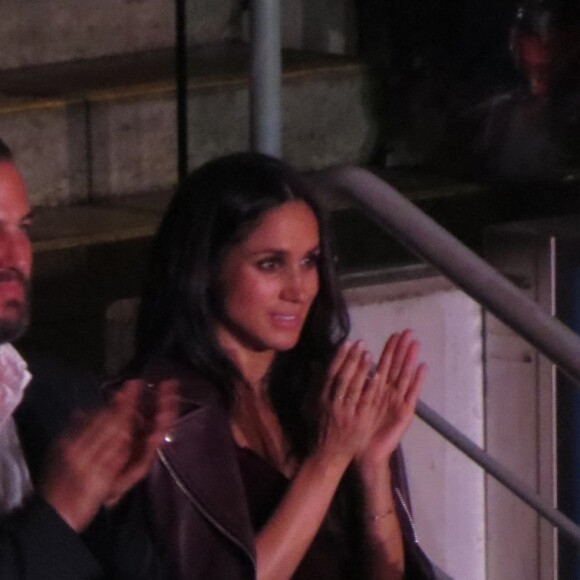 Meghan Markle a assisté le 23 septembre 2017 à la cérémonie d'ouverture des 3e Invictus Games fondés par le prince Harry, à Toronto, en compagnie de son ami Markus Anderson. Son boyfriend le prince Harry était installé dix-huit rangs devant elle, au côté de Melania Trump et derrière Justin Trudeau.
