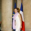 Florence Parly - Dîner d'Etat au Palais de l'Elysée en l'honneur de M. Aoun, Président de la République Libanaise, à Paris, le 25 septembre 2017. © Dominique Jacovides/Bestimage