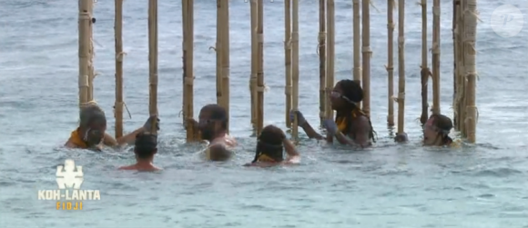 Epreuve d'immunité - "Koh-Lanta Fidji" sur TF1. Le 29 septembre 2017.
