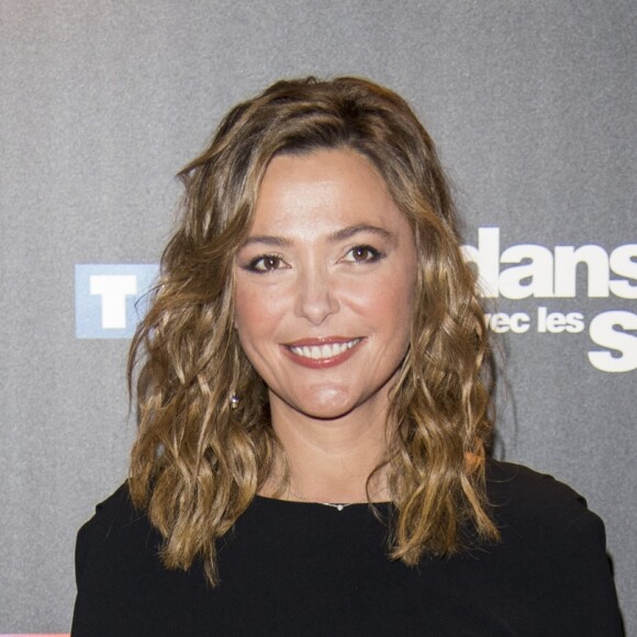 Sandrine Quétier lors du photocall de présentation du jury et des nouveaux couples de "Danse avec les Stars" au siège de TF1 à Boulogne-Billancourt, le 28 septembre 2017. © Pierre Pérusseau/Bestimage