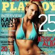 Jessica Alba en couverture de Playboy, en 2006.