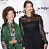 La reine Silvia et la princesse Madeleine de Suède, enceinte, à la soirée de gala de la World Childhood Foundation au restaurant Cipriani à New York, le 2 octobre 2017 © Charles Guerin-Morgan Dessalles/Bestimage