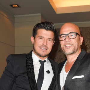 Exclusif - Vincent Niclo et Pascal Obispo - Vincent Niclo en concert à l'Olympia lors de sa tournée "Entre vous et moi" à Paris le 30 septembre 2017. C'est la 4e fois en 5 ans que l'artiste se produit sur la célèbre scène de l'Olympia. © Coadic Guirec/Bestimage