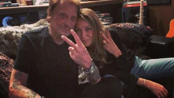 Johnny Hallyday : Tendre moment d'amour avec Laura Smet