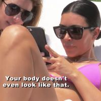 Kim Kardashian choquée par l'apparence de ses fesses: "Je ne ressemble pas à ça"