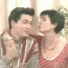 Cathy (Cathy Andreiu) et Etienne (David Proux) dans "Hélène et les garçons" en 1992.