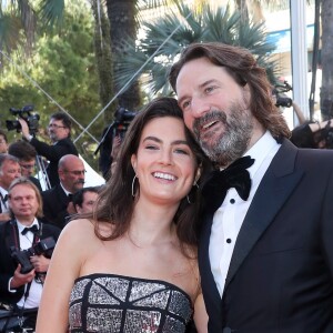 Frédéric Beigbeder et sa femme Lara Micheli - Montée des marches du film "Okja" lors du 70ème Festival International du Film de Cannes. Le 19 mai 2017. © Borde-Jacovides-Moreau / Bestimage