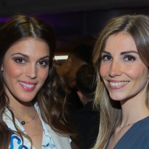 Iris Mittenaere (Miss France 2016), Alexandra Rosenfeld (Miss France 2006) - Inauguration du CMG Sports Club ONE Saint-Lazare à Paris, le 28 avril 2016. © CVS/Bestimage