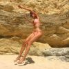 Alexandra Rosenfeld pose en bikini au Portugal. Instagram, août 2017.