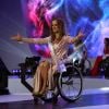 Election de "Miss Wheelchair World 2017" à Varsovie. La 1ère édition de cette compétition invite "à changer l'image des femmes en fauteuil roulant". 24 jeunes femmes de 19 pays, ont concouru pour décrocher le titre de Miss Monde en fauteuil roulant. La Bélarusse Alexandra Chichikova a été couronnée. Varsovie, le 7 octobre 2017.