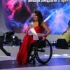 Election de "Miss Wheelchair World 2017" à Varsovie. La 1ère édition de cette compétition invite "à changer l'image des femmes en fauteuil roulant". 24 jeunes femmes de 19 pays ont concouru pour décrocher le titre de Miss Monde en fauteuil roulant. La Bélarusse Alexandra Chichikova a été couronnée. Varsovie, le 7 octobre 2017.
