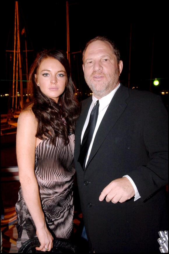 Lindsay Lohan et Harvey Weinstein à Venise en 2006.
