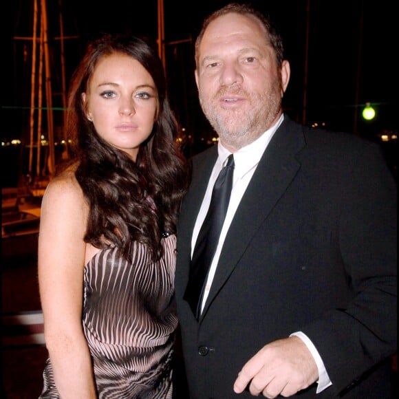 Lindsay Lohan et Harvey Weinstein à Venise en 2006.