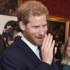 Le prince Harry, duc de Cambridge, lors du "Wolrd mental health day" au palais Saint James à Londres pour l'association Heads Together Charity le 10 octobre 2017.