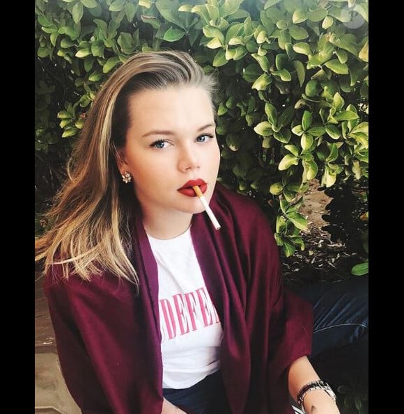 Camille Gottlieb, petite fille de Grace Kelly, pose sur Instagram le 28 septembre 2017.