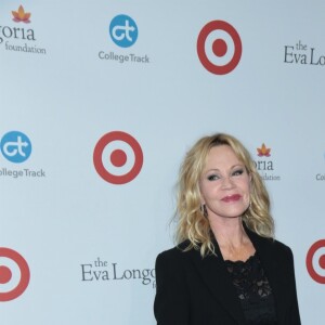 Melanie Griffith au dîner caritatif de l'Eva Longoria Foundation à l'hôtel Four Seasons à Beverly Hills, le 12 octobre 2017.