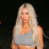 Exclusif - Kim Kardashian est allée diner au restaurant Casa Vega à Sherman Oaks, le 22 septembre 2017.