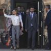 La reine Letizia d'Espagne visite l'école "Segundo Chomon" à Teruel, le 27 septembre 2017.