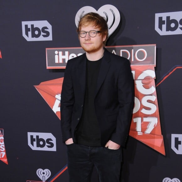 Ed Sheeran à la soirée iHeartRadio Music awards à Inglewood, le 5 mars 2017 © Birdie Thompson/AdMedia via Zuma/Bestimage