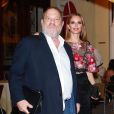 Harvey Weinstein et sa femme Georgina Chapman sont allés diner au Socialista à New York, le 23 septembre 2017