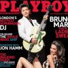 Bruno Mars en couverture de Playboy, avril 2012.