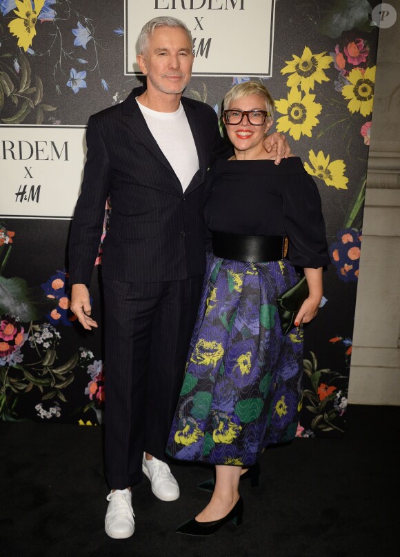 Baz Luhrmann et Catherine Martin - Défilé Erdem x H&M à l'Ebell of Los Angeles, le 18 octobre 2017.