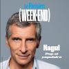 Nagui en couverture du "Parisien week-end", magazine sorti en kiosques le 20 octobre 2017.