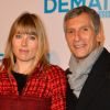 Nagui et sa femme Mélanie Page à l'avant première du film "Demain tout commence" au Grand Rex à Paris le 28 novembre 2016. © Coadic Guirec/Bestimage