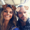 Laëtitia Milot complice avec Philippe Bas et Amaury de Crayencour, à qui elle donne la réplique dans "Coup de foudre à Bora Bora", nouveau téléfilm de TF1.