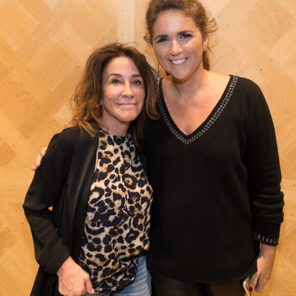 Exclusif - Joss Devilleneuve, Valérie Benaïm - Lancement de la collection capsule "Max & Moi vu par Valérie Benaïm" à Paris, le 20 octobre 2017. © Cyril Moreau/Bestimage