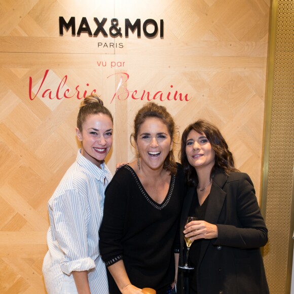 Exclusif - Clio Pajczer, Valérie Bénaïm, Estelle Denis - Lancement de la collection capsule "Max & Moi vu par Valérie Benaïm" à Paris, le 20 octobre 2017. © Cyril Moreau/Bestimage