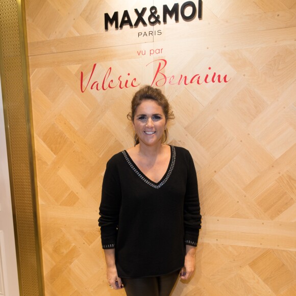 Exclusif - Valérie Bénaïm - Lancement de la collection capsule "Max & Moi vu par Valérie Benaïm" à Paris, le 20 octobre 2017.© Cyril Moreau/Bestimage