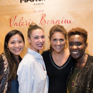 Exclusif - Clio Pajczer, Valérie Bénaïm, Rokhaya Diallo - Lancement de la collection capsule "Max & Moi vu par Valérie Benaïm" à Paris, le 20 octobre 2017. © Cyril Moreau/Bestimage