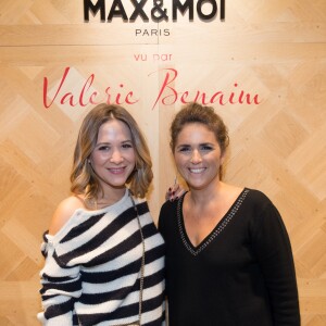 Exclusif - Stephanie Loire, Valérie Bénaïm - Lancement de la collection capsule "Max & Moi vu par Valérie Benaïm" à Paris, le 20 octobre 2017. © Cyril Moreau/Bestimage