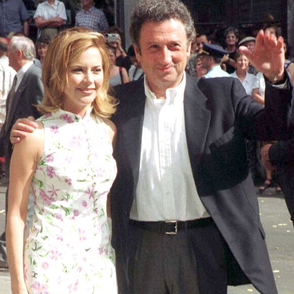 "JULIE SNYDER" "MICHEL DRUCKER" BAPTEME FILS CELINE DION A MONTREAL AU QUEBEC RENE-CHARLES CHAPELLE SACRE-COEUR "PLEIN PIED" 25/07/2001 -