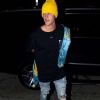 Justin Bieber arrive au restaurant Catch pour diner à West Hollywood, le 22 septembre 2017