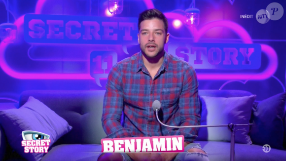 Benjamin - "Secret Story 11", le 24 octobre 2017.