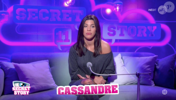 Cassandre - "Secret Story 11", le 24 octobre 2017.